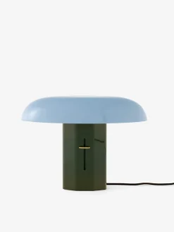 Lampe a poser montera jh42 bleu/vert - &tradition