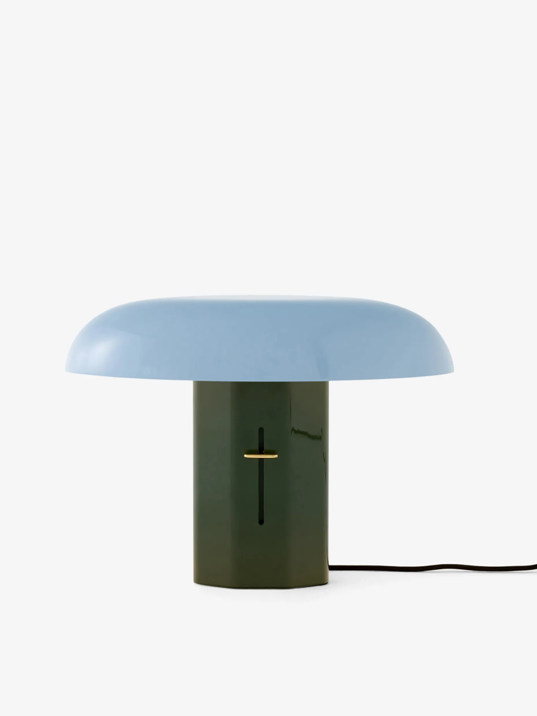 Lampe a poser montera jh42 bleu/vert - &tradition
