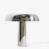 Lampe a poser mushroom chrome - hk living