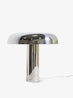 Lampe a poser mushroom chrome - hk living
