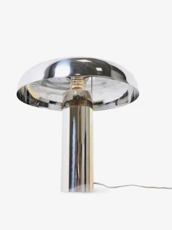 Lampe a poser mushroom chrome - hk living