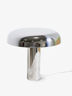 Lampe a poser mushroom chrome - hk living