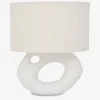 Lampe a poser organic low blanc - urban ...