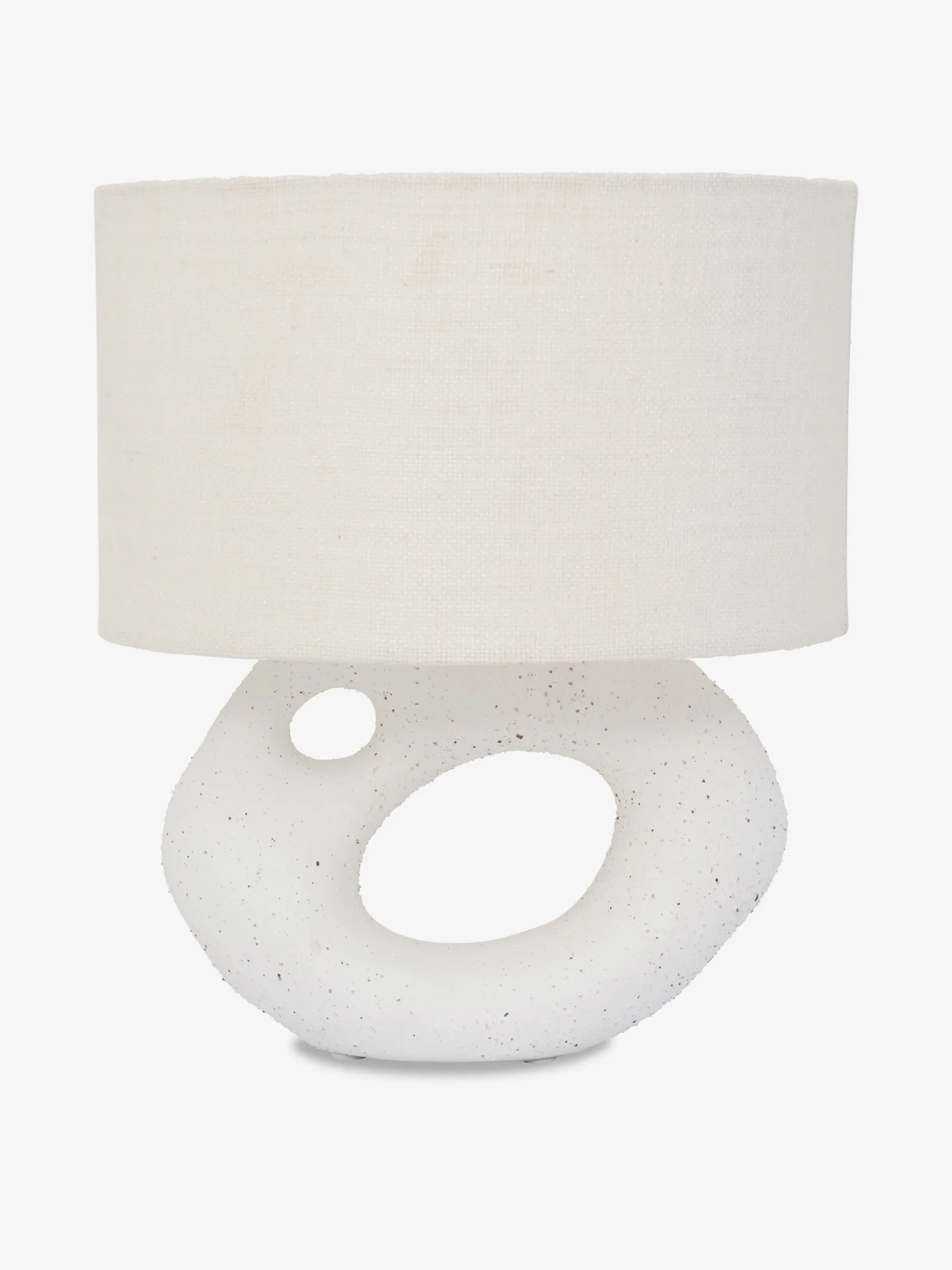 Lampe a poser organic low blanc - urban ...