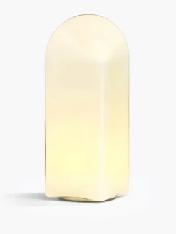Lampe a poser parade 320 viola heyn-johnsen verre blanc - hay