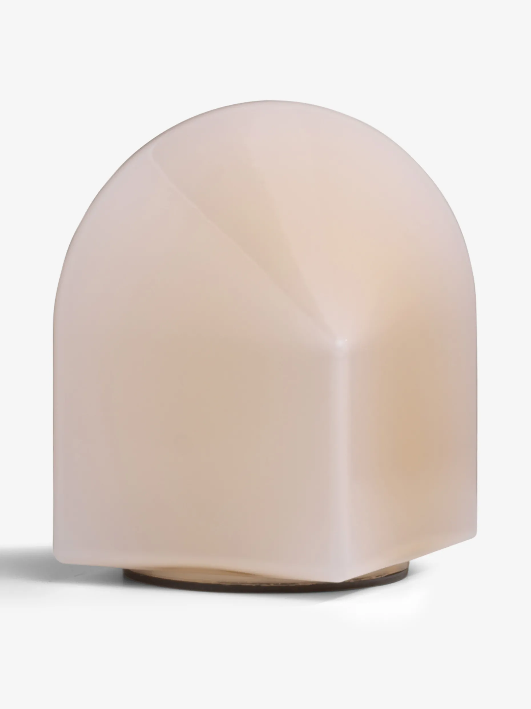 Lampe a poser parade 180 viola heyn-johnsen verre rose - hay