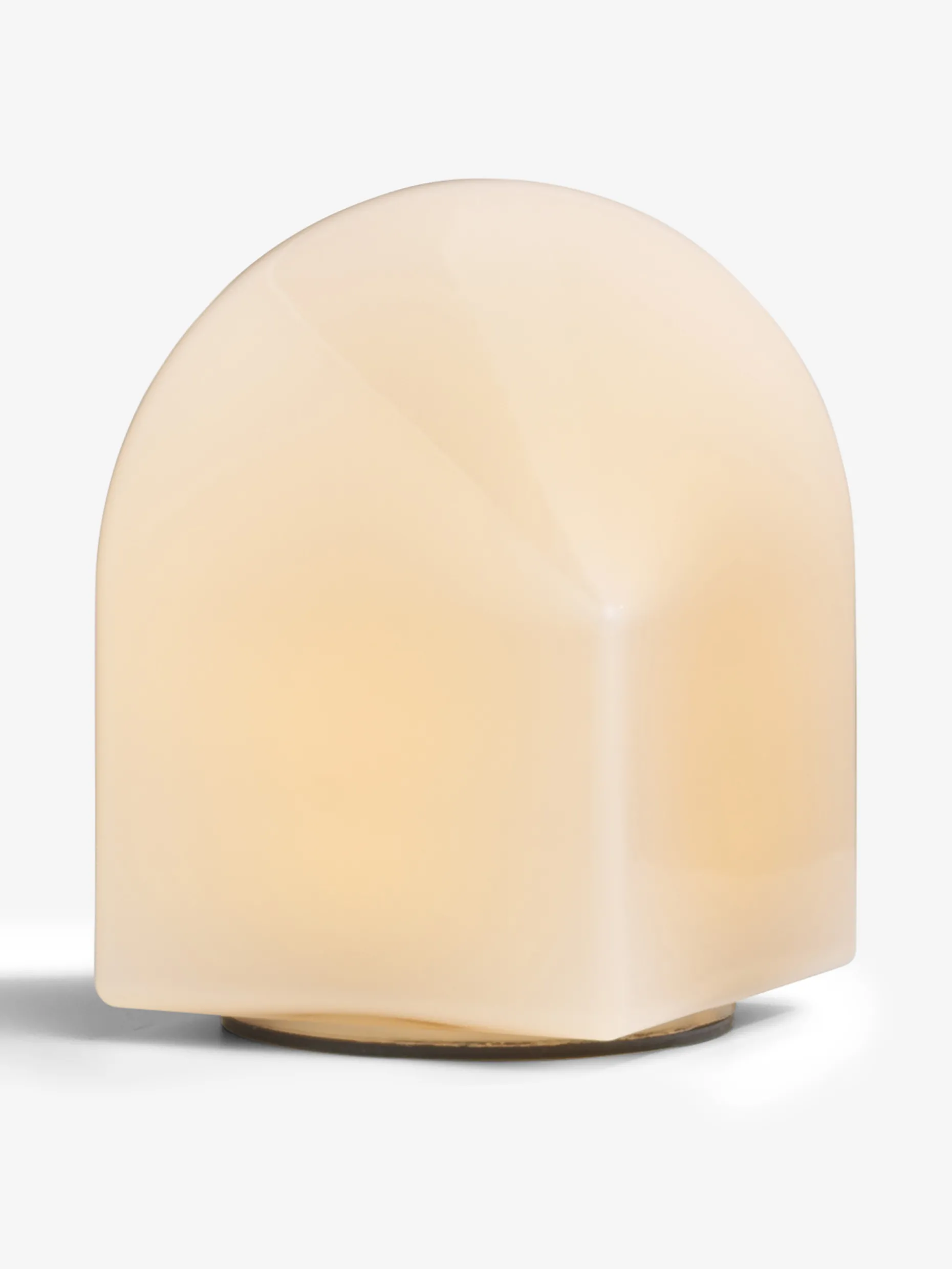 Lampe a poser parade 180 viola heyn-johnsen verre rose - hay