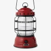 Lampe sans fil rechargeable a poser vintage rouge - barebones