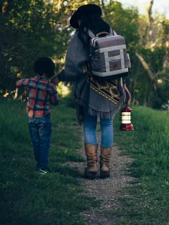 Lampe sans fil rechargeable a poser vintage rouge - barebones