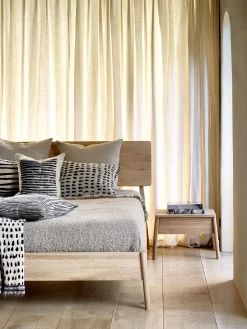 Lit air chene massif 160x200 cm - ethnicraft