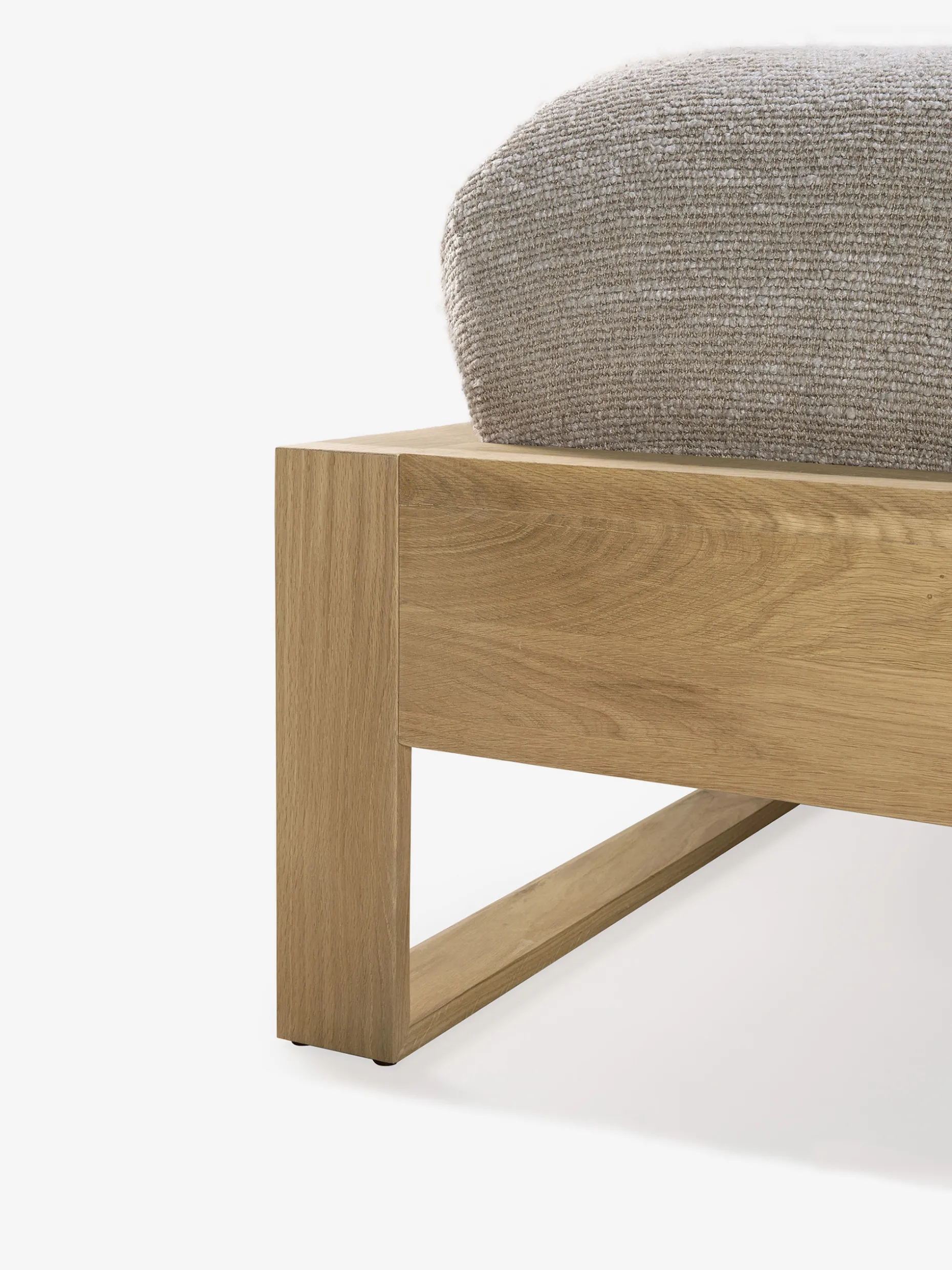 Lit nordic ii chene massif 180x200 cm - ethnicraft