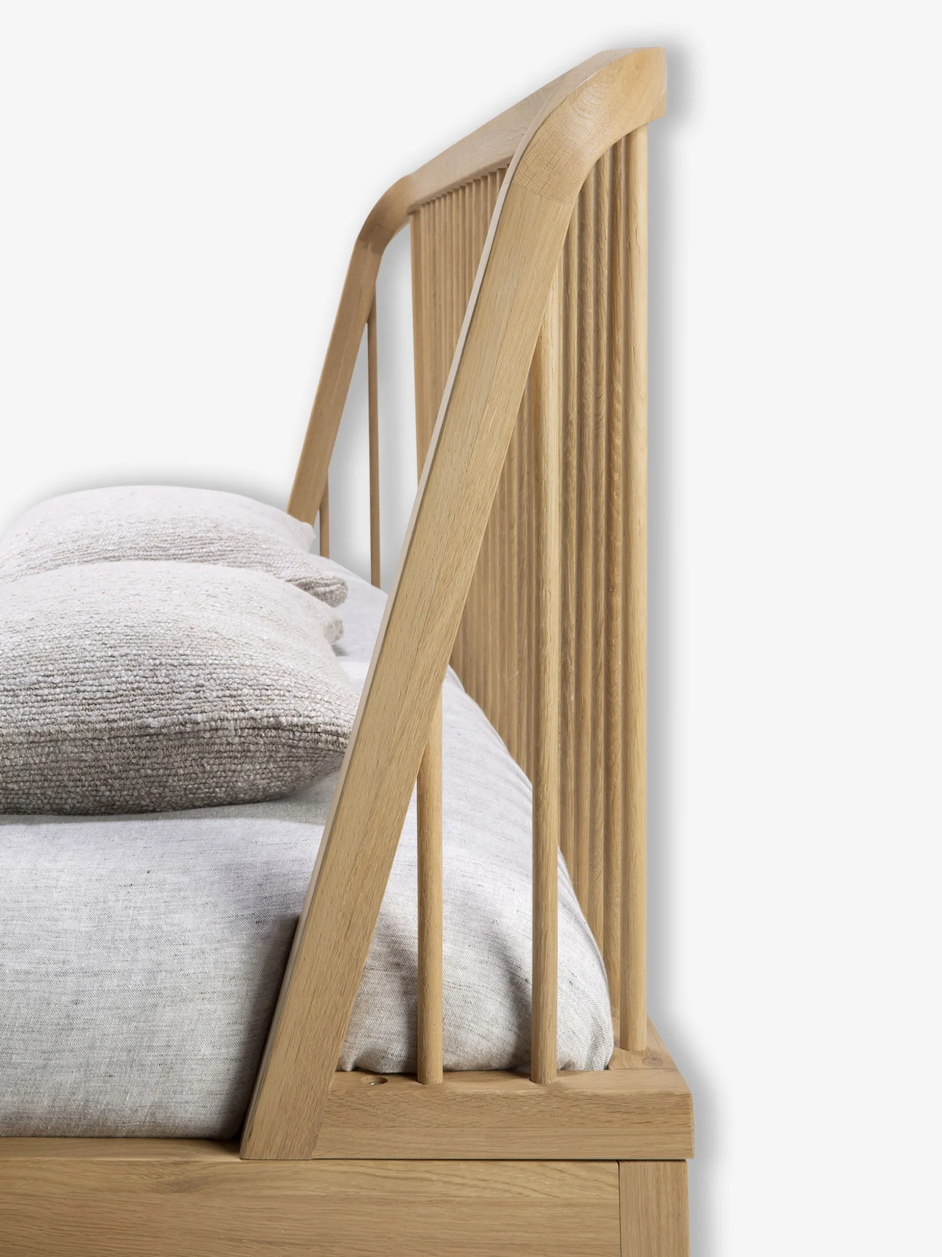 Lit spindle chene massif 180x200 cm - ethnicraft