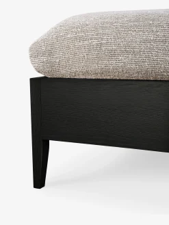 Lit spindle chene noir 180x200 cm - ethnicraft