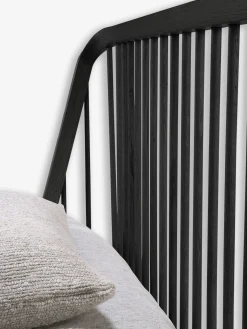 Lit spindle chene noir 180x200 cm - ethnicraft