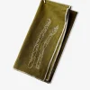 Lot de 2 srviettes asperges kaki - the eclectic lifestyle