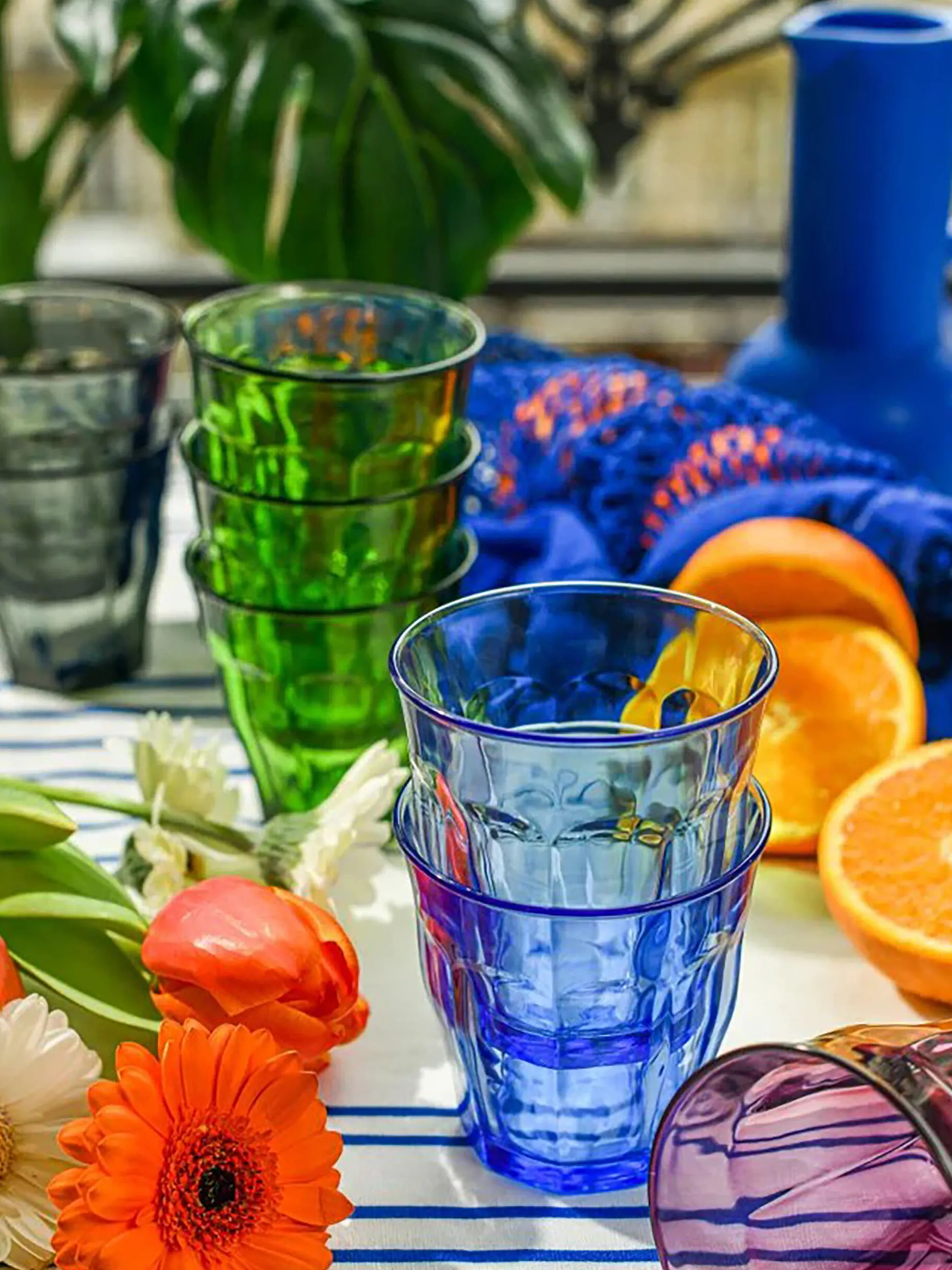 Lot de 6 verres picardie 25cl saphir - duralex