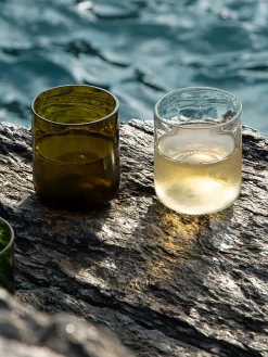 Lot de 4 verres seduire 25cl marron - q de bouteilles