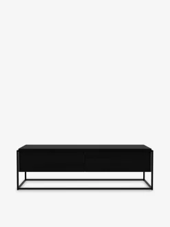 Meuble tv monolit chene noir - ethnicraft