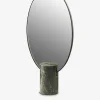 Miroir ovale base en marbre - polspotten
