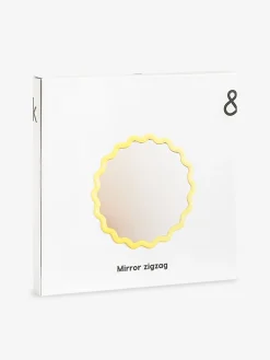 Miroir zigzag jaune 35cm - &klevering