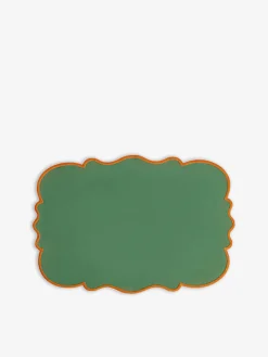 Pack de 2 sets de table coton vert - bit...