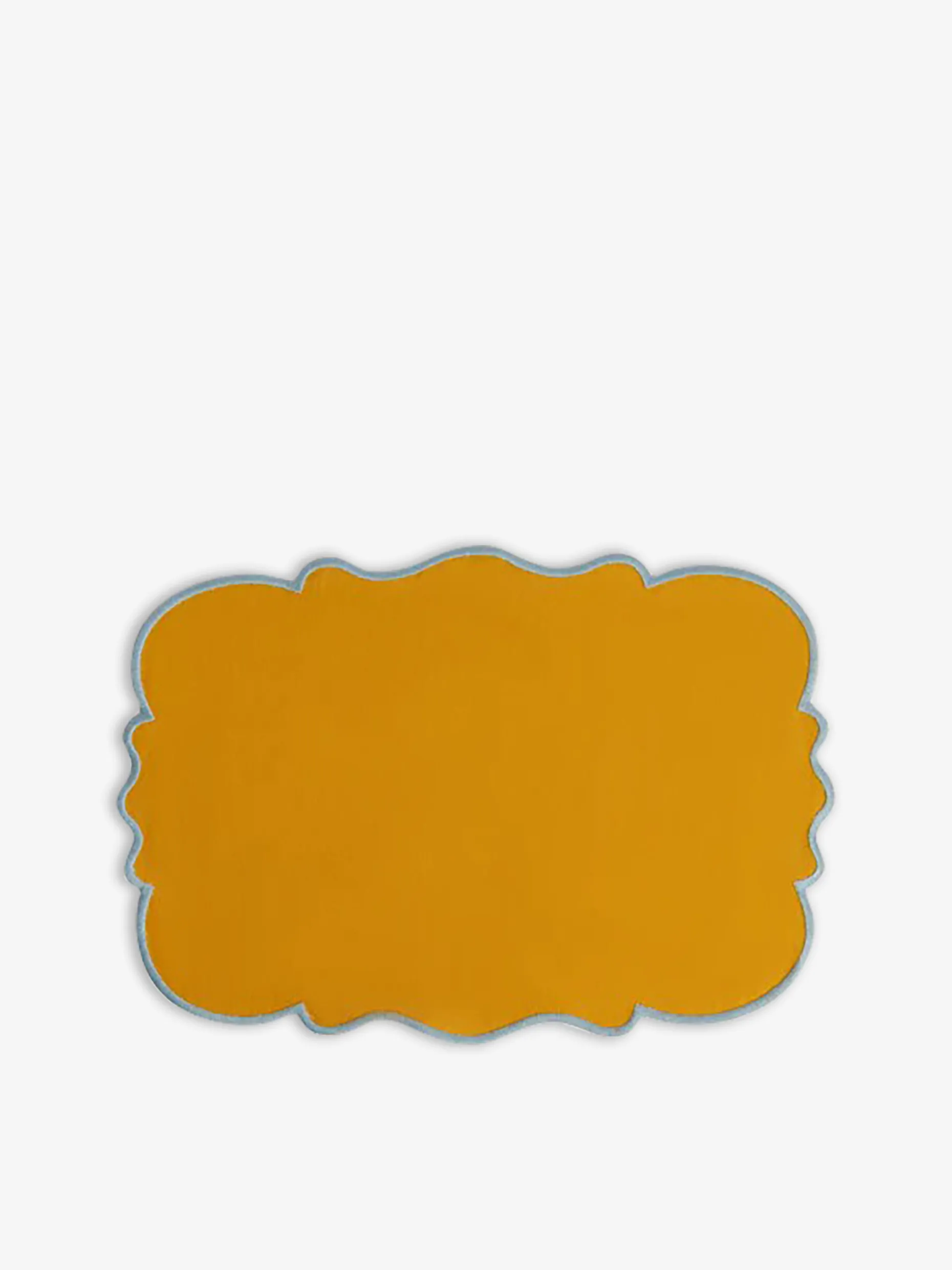 Pack de 2 sets de table coton curry - bi...