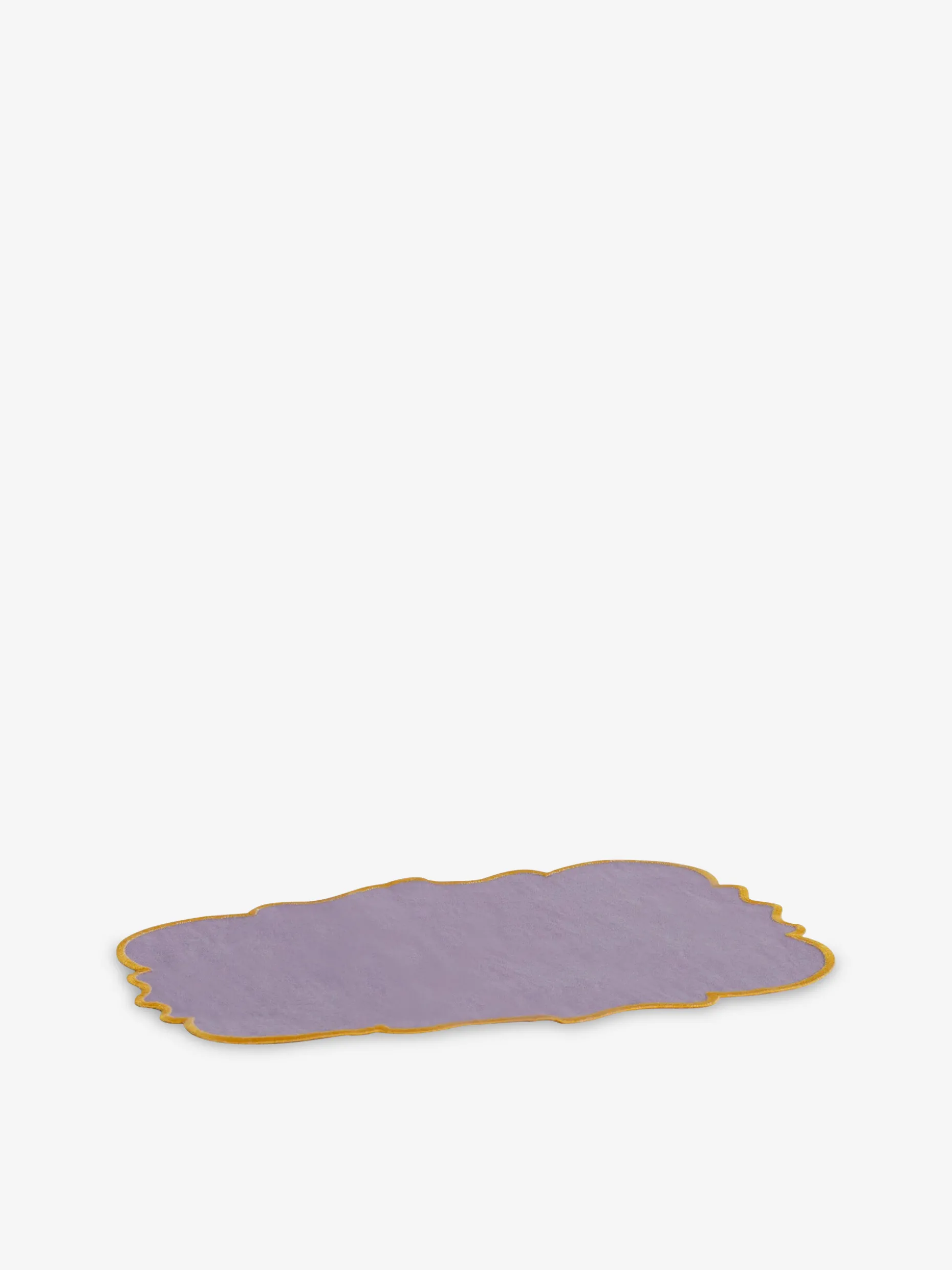 Pack de 2 sets de table coton violet - b...