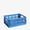 Panier colour crate m polypropylene recycle bleu electrique - hay