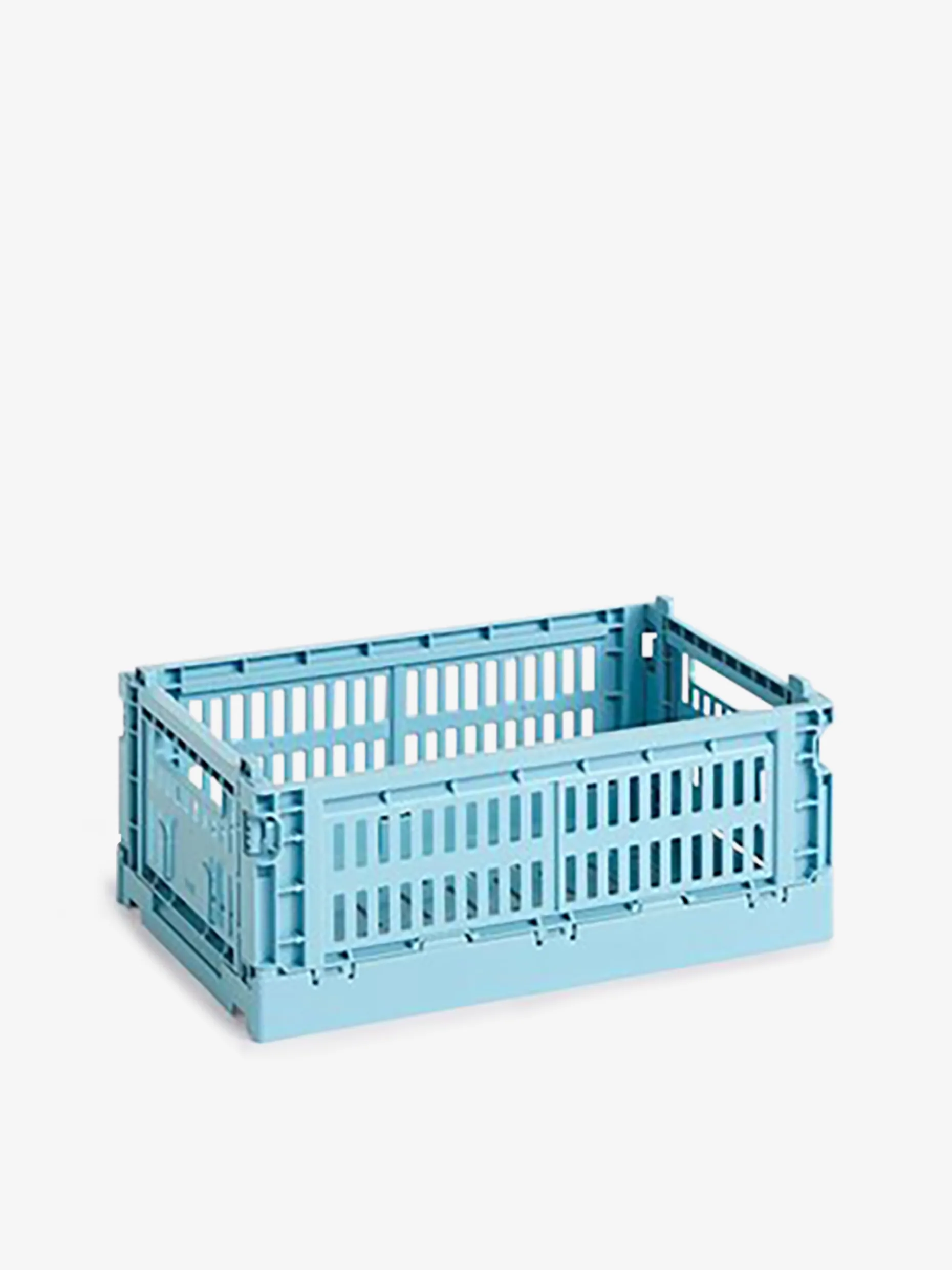 Panier colour crate s polypropylene recycle bleu clair - hay