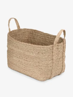 Panier jute s 22x30x22cm - reve vert