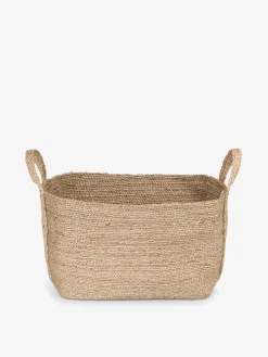 Panier jute s 22x30x22cm - reve vert