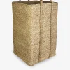 Panier jute 55x34x34cm - reve vert