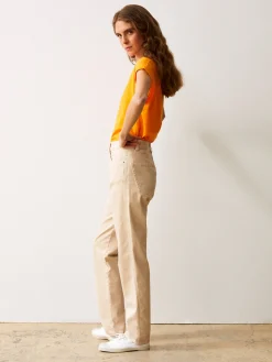 Pantalon filibert lin