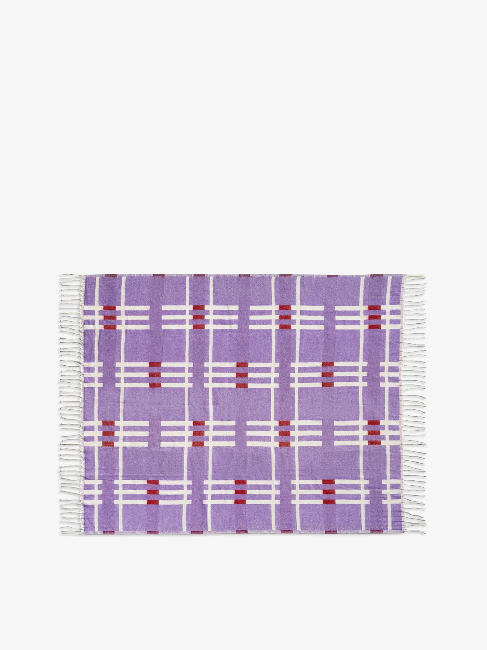 Plaid plano rouge 130x200cm - &klevering