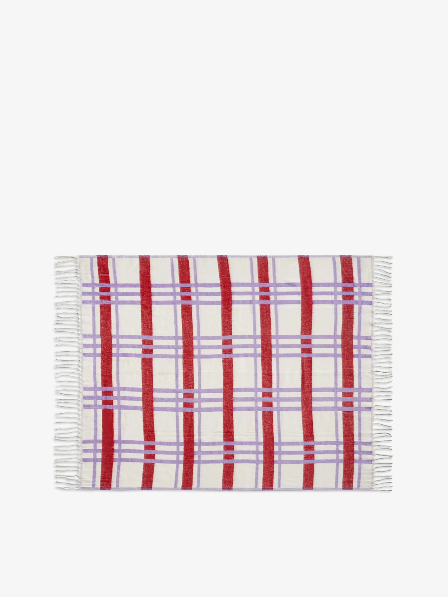 Plaid plano rouge 130x200cm - &klevering