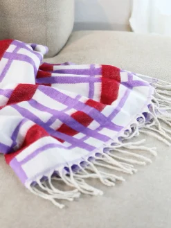 Plaid plano rouge 130x200cm - &klevering