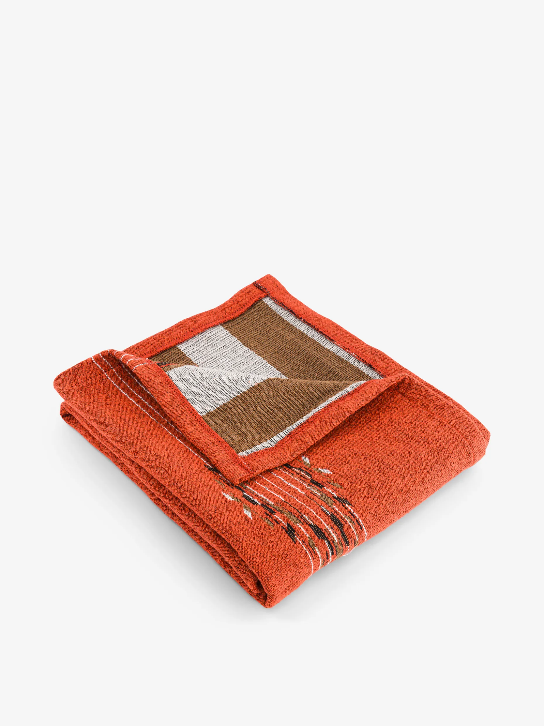 Plaid pueblo bi-face 140x200 multico