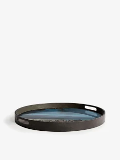 Plateau en verre ink organic - ethnicraft