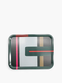 Plateau stripes l 43x33 vert