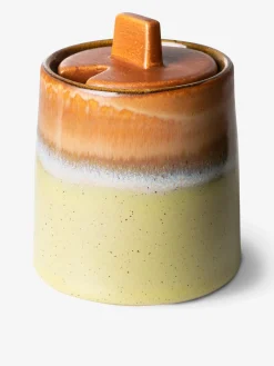 Pot a lait et sucrier 70s ceramique - hk living