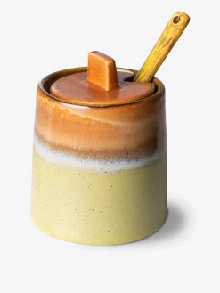 Pot a lait et sucrier 70s ceramique - hk living