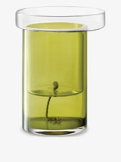 Pot a plante avec reserve d'eau l verre ...