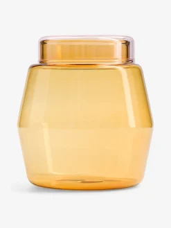 Pot bicolore jaune rose