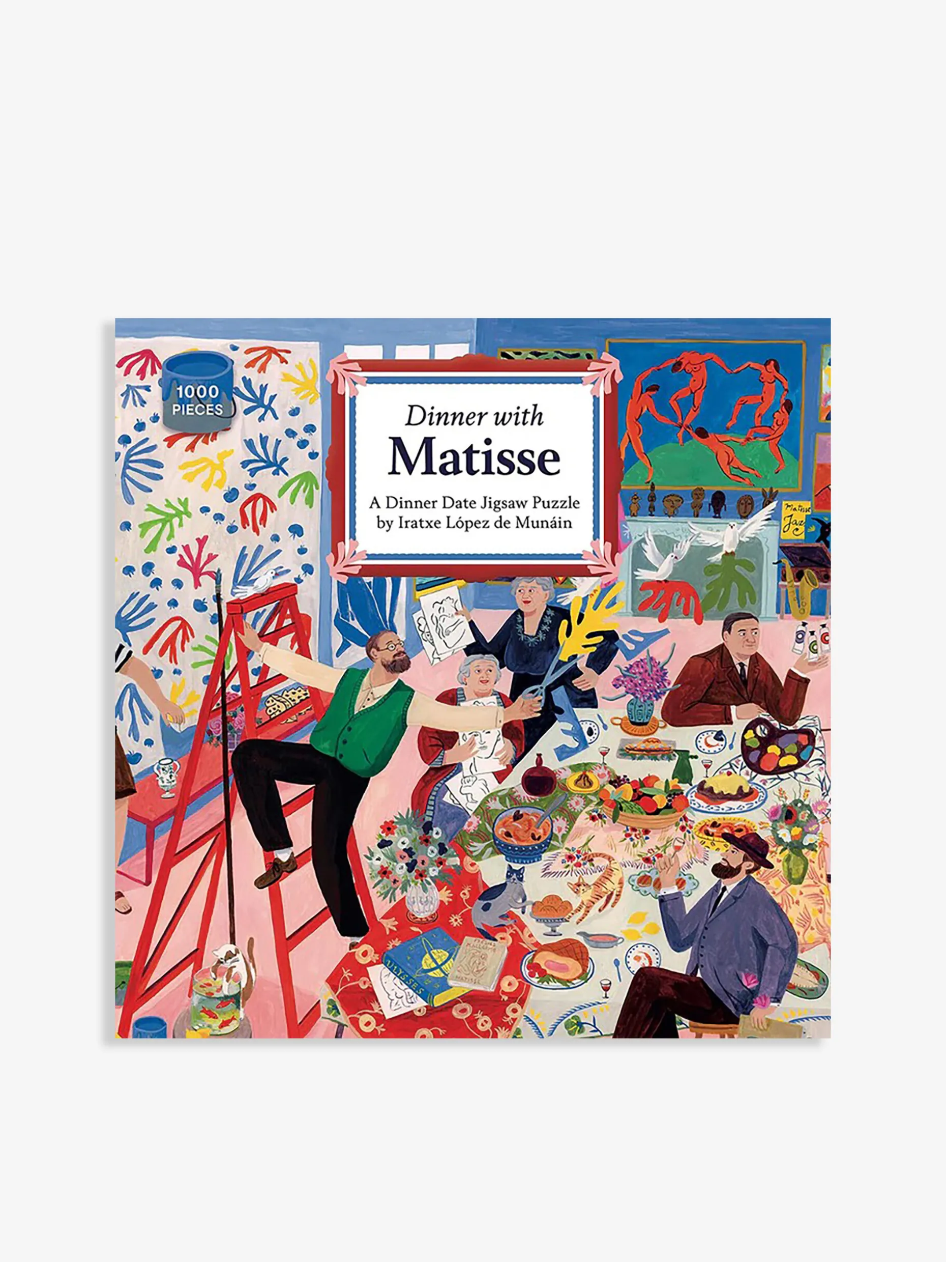 Puzzle dinner with matisse - new mags