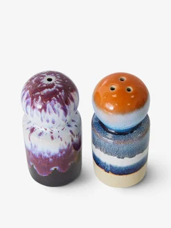 Saliere et poivriere stargaze 70s - hk living