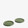 Set de 2 assiettes barro vert 24cm - hay