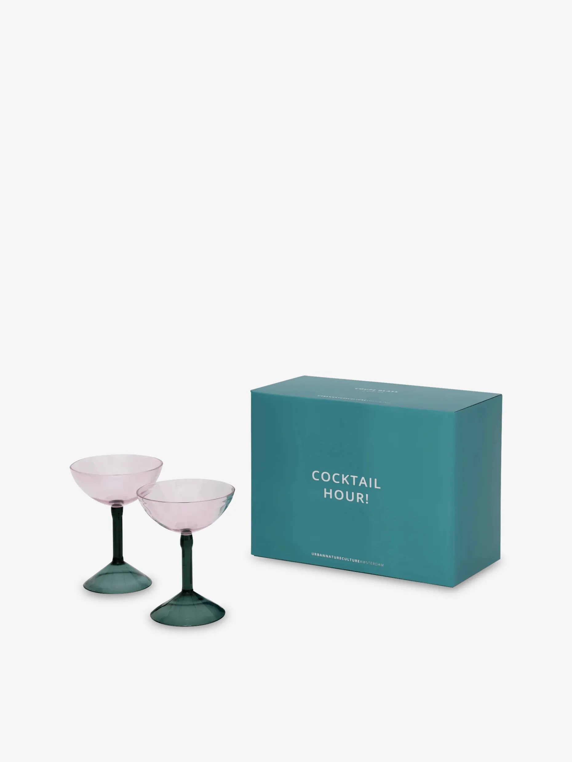 Set de 2 coupes cocktail - urban nature culture