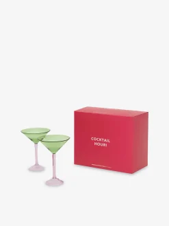 Set de 2 verres a martini - urban nature culture