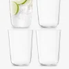 Set de 4 verres empilables a eau - lsa