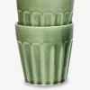 Set de 2 verres rialto h10cm vert - poma...